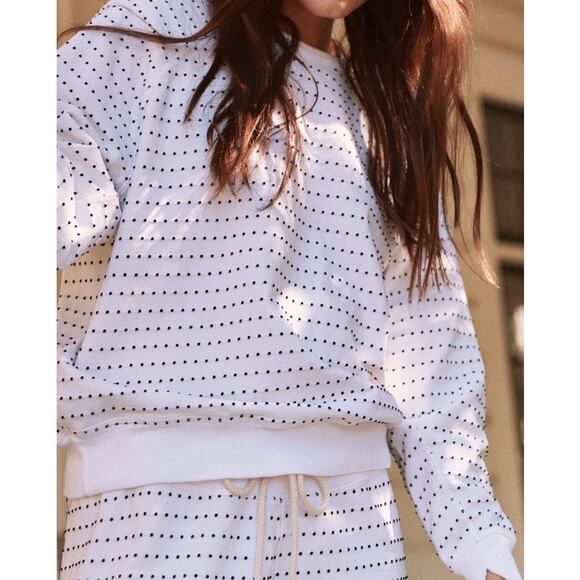 The Great. The Swiss Dot Bubble Sweater US 2 Taylor Swift Fall Cozy Warm - Picture 3 of 9